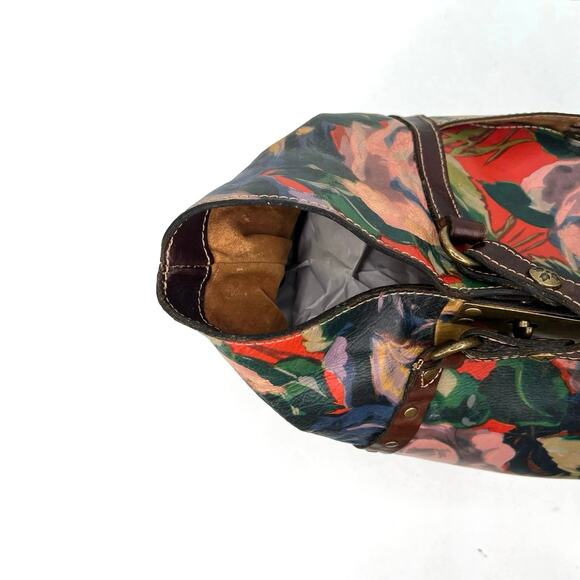 Patricia Nash women’s floral leather large  tote computer bag - Picture 12 of 16